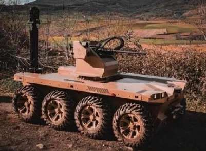 Unmanned ground platform project photograph