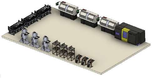 Production preparation unit original illustration