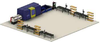 Electromechanical unit original illustration