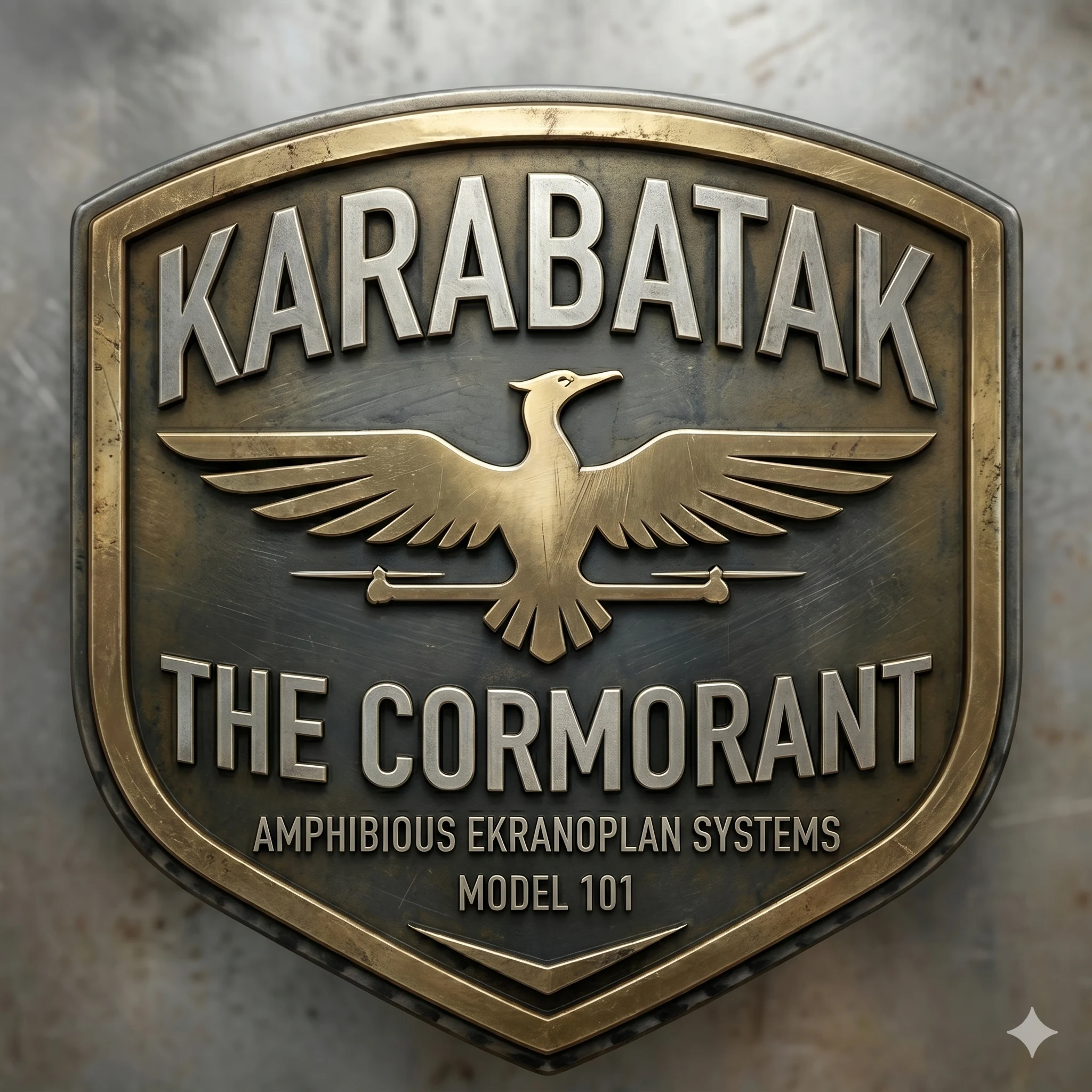 Karabatak — The Cormorant project emblem